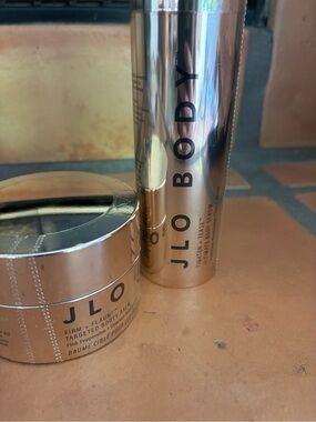JLO Beauty Body Firming Set in Rose Gold Brand New unopened